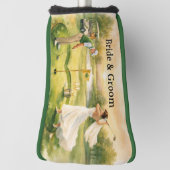 Golf Wedding Lucky in Love St. Patrick's Day theme Headcover (Rotieren 90)