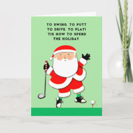 Golf Weihnachten