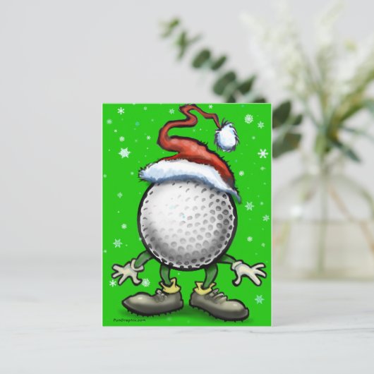 Golf Weihnachten (Stehend Vorderseite)