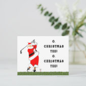 Golf Weihnachten (Stehend Vorderseite)