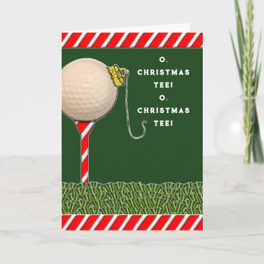 Golf Weihnachten (Vorderseite)