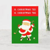 Golf Weihnachten (Vorderseite)