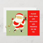 Golf Weihnachten (Vorne/Hinten)