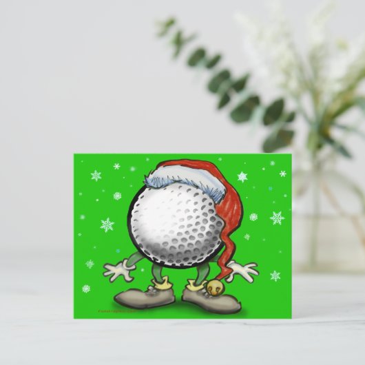 Golf Weihnachten (Stehend Vorderseite)