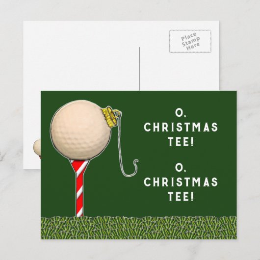 Golf Weihnachten (Vorne/Hinten)