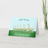 Golf Weihnachten 6 Gänse Ein legendäres Golf Balls (Vorderseite)