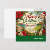 Golf-Weihnachten auf Hawaii (Vorne/Hinten)