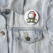 Golf-Weihnachten Button (Beispiel)