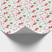 Golf Weihnachten Geschenkpapier (Ecke)