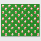 Golf Weihnachten Geschenkpapier (Flach)