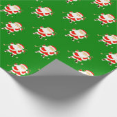 Golf Weihnachten Geschenkpapier (Ecke)