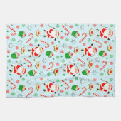 Golf Weihnachten Geschirrtuch (Horizontal)