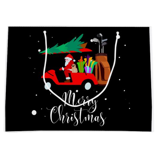 Golf Weihnachten Große Geschenktüte