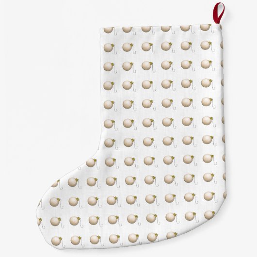 Golf Weihnachten Großer Weihnachtsstrumpf (Rückseite)