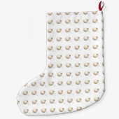 Golf Weihnachten Großer Weihnachtsstrumpf (Rückseite)