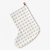 Golf Weihnachten Großer Weihnachtsstrumpf (Rückseite (Hängend))