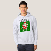 Golf Weihnachten Hoodie (Vorne ganz)