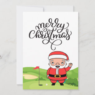 Golf Weihnachten im Golfplatz für Golfer