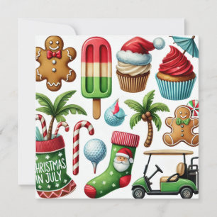 Golf Weihnachten im Juli für Golfer mit dem Weihna