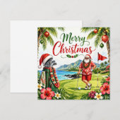 Golf-Weihnachten in Hawaii (Vorne/Hinten)