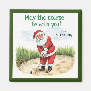 Golf Weihnachten Mai sein Platz bei Ihnen Magnet
