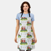 Golf Weihnachten Mai sein Platz mit Ihnen Santa Schürze (Getragen)