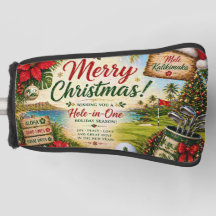 Golf-Weihnachten mit dem Weihnachtsmann auf Hawaii