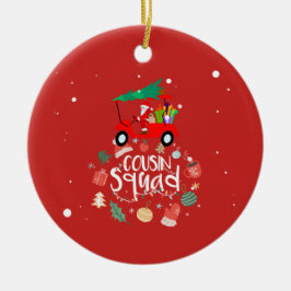 Golf Weihnachten mit dem Weihnachtsmann für den Co Keramik Ornament