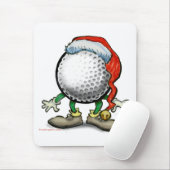 Golf Weihnachten Mousepad (Mit Mouse)