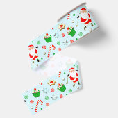 Golf Weihnachten Ripsband (Rückseite)