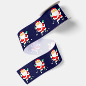 Golf Weihnachten Satinband (Rückseite)