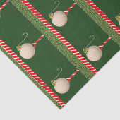 Golf Weihnachten Seidenpapier (Ausschnitt)