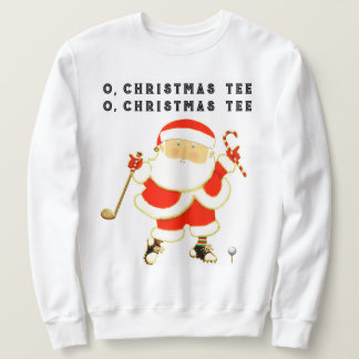 Golf Weihnachten Sweatshirt