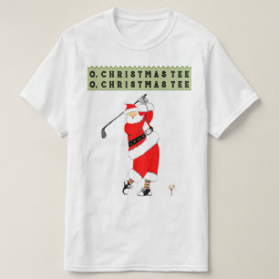 Golf Weihnachten T-Shirt