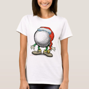 Golf Weihnachten T-Shirt