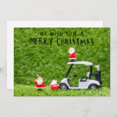 Golf Weihnachten Thema für Golfer (Vorne/Hinten)