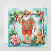 Golf Weihnachten Weihnachten Sommerzeit (Vorderseite)