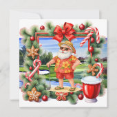 Golf Weihnachten Weihnachten Sommerzeit (Vorderseite)