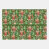 Golf Weihnachten Weihnachten Sommerzeit Geschenkpapier Set (Vorderseite 2)