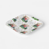 Golf Weihnachten Weihnachtsgolfer Mai Course bei I Pappteller (Gewinkelt)