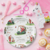 Golf Weihnachten Weihnachtsgolfer Mai Course bei I Pappteller (Party)