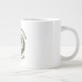 Golf-Weihnachts-Kaffeetasse Jumbo-Tasse (Rechts)