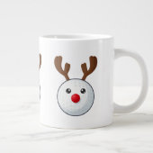 Golf-Weihnachts-Kaffeetasse Jumbo-Tasse (Rechts)