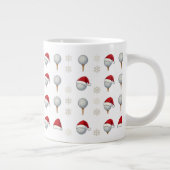 Golf-Weihnachts-Kaffeetasse Jumbo-Tasse (Rechts)