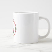 Golf-Weihnachts-Kaffeetasse Jumbo-Tasse (Rechts)