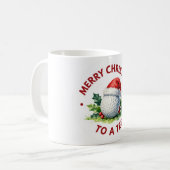 Golf-Weihnachts-Kaffeetasse Kaffeetasse (Vorderseite Links)