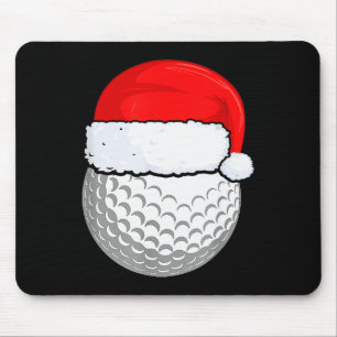 Golf-Weihnachts-Pyjama-Shirt, Männer Frauen Kinder Mousepad