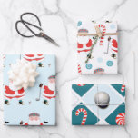 Golf Weihnachtsbuch Geschenkpapier Set<br><div class="desc">Golf-Design für Ihren Lieblings-Golfer oder Golfer-Buddy.</div>