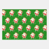 Golf Weihnachtsbuch Geschenkpapier Set (Vorderseite 3)