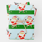 Golf Weihnachtsbuch Geschenkpapier Set (Beispiel)